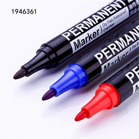 High quality S550 Waterproof ermanent Black blue red office  Art Marker Pens Student school stationery ► Photo 1/6