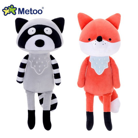35cm Metoo Cute cartoon Stuffed animals plush toys doll  fox raccoon koala dolls for kids girls Birthday Christmas child gift ► Photo 1/6