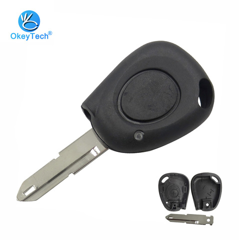 OkeyTech 1 Button Remote Key Auto Car Key Shell Light Place NE73 Blade Cover Case Fob for Renault Megane Scenic Laguna Espace ► Photo 1/6