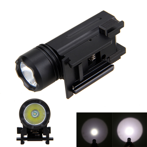 Hunting Torch Light 3000LM XPE Q5 LED Light Weaver Picatinny Mount  3 Modes Tactical Flashlight 150 Yard Flashlight ► Photo 1/6