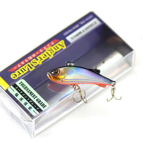 40mm 3.6g Countbass Mini Vibration Sinking Fishing Lure Rigged VMC Hook, Angler's Hard Bait Wobbler for Salmon Bass Pike Trout ► Photo 1/6