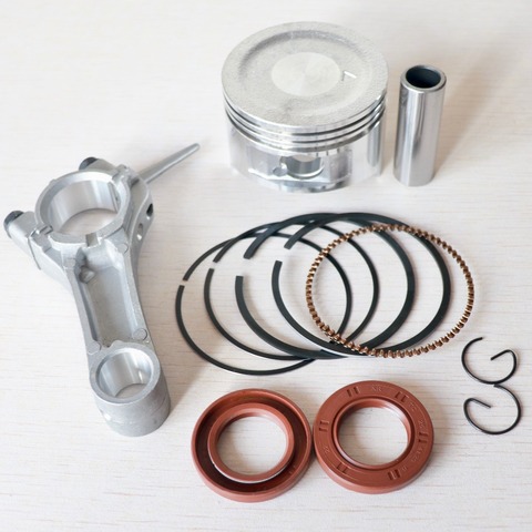 68mm Piston Rings Oil Seal connecting rod Replacemet Kit For Honda GX160 GX200 168F 2kw 2.5KW Gasoline Generator Engine ► Photo 1/6