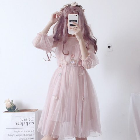 Summer Japanese Lolita Lace Dress Soft Kawaii Floral Vintage Flowers Women Sexy Clothing Sweet Pleated Femme Two Piece Sets - Price history & Review | AliExpress Seller - Himifashion Official Store | Alitools.io Summer Japanese Lolita Lace Dress Soft Kawaii Floral Vintage Flowers Women Sexy Clothing Sweet Pleated Femme Two Piece Sets - Price history & Review | AliExpress Seller - Himifashion Official Store | Alitools.io