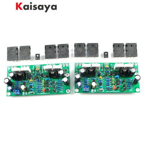 2pcs L20 SE 350W Audio Amplifier Board TOSHIBA A1943 C5200 Dual Channels Amplifiers diy kit and finished board ► Photo 1/6