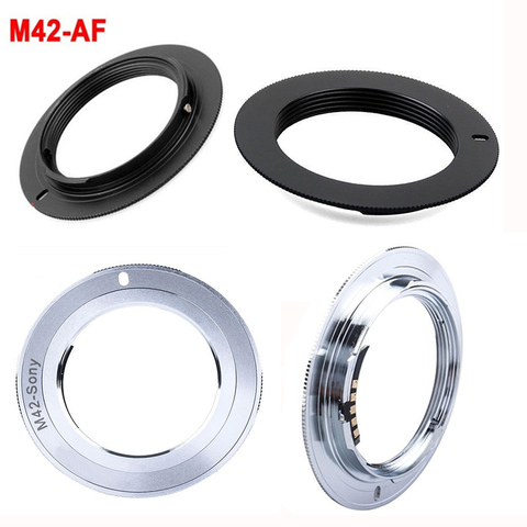 Foleto M42 Lens to Alpha A AF Minolta MA Mount Chip AF Confirming Adapter Ring for SONY A900 A550 A850 A37 a65 a57 a390 a55 ► Photo 1/6