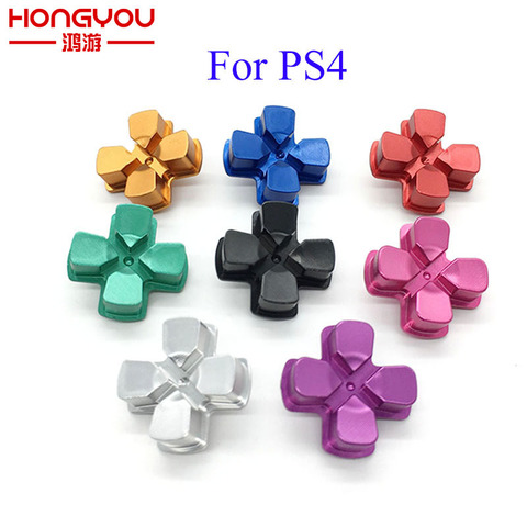 Aluminum Metal Material Dpad Button Direction Button For PS4 Controller Joystick Replacement accessory ► Photo 1/1