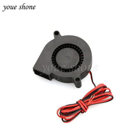 1PCS 2 Wires Brushless DC Cooling Blower Fan 5015S 12V 0.14A 50x15mm high quality Ultra quiet ► Photo 1/2