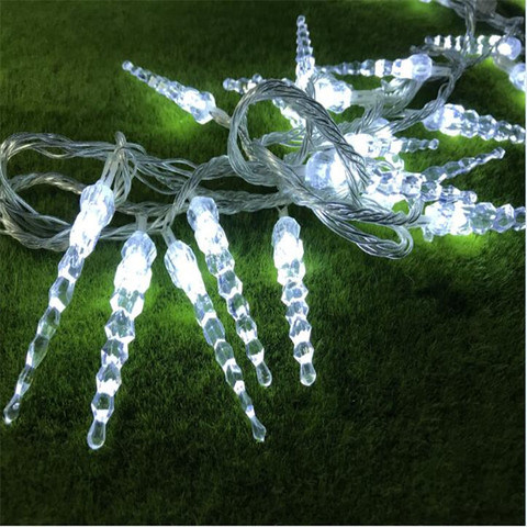 Holiday Lighting 10M 100LED Icicle Home Xmas Decoration Christmas Lights Outdoor Waterproof Fairy Curtain String Lights ► Photo 1/6