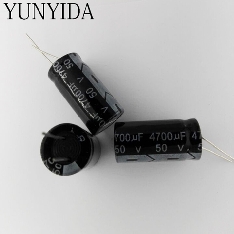 Aluminum electrolytic capacitor 50V  4700uf  3PCS ► Photo 1/2