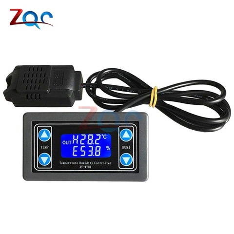 10A Thermostat Digital Temperature Humidity Controller DC 6V-30V Thermal Regulator Thermocouple LCD Display SHT20 Sensor meter ► Photo 1/6