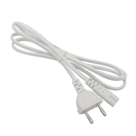 1.5 M hot sale 1Pcs Volex EU European 2-Prong Port AC Power Cord Cable For Mac Mini Router for apple TV PS2 PS3 Slim Power Cable ► Photo 1/1