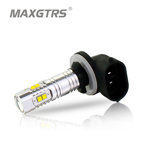 2x H27 881 880 LED 30W 50W CREE Chip Car Daytime Running Light Driving Fog DRL Light Projector Lens Bulb lamp White/Red/Yellow ► Photo 1/5
