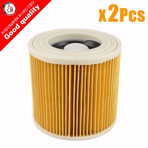 2Pcs/lot replacement air dust filters bags for Karcher Vacuum Cleaners parts Cartridge HEPA Filter WD2250 WD3200 MV2 MV3 WD2 WD3 ► Photo 1/4