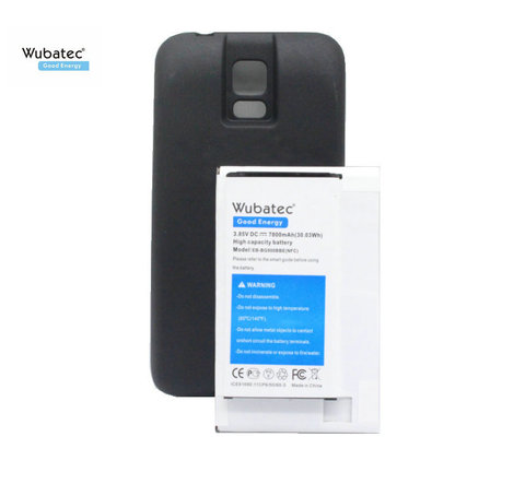 Wubatec 1x 7800mAh S5 NFC Extended Battery with TPU Case For Samsung Galaxy S5 i9600 i9602 i9605 G900F G900T G900S S5 Neo G903 ► Photo 1/6