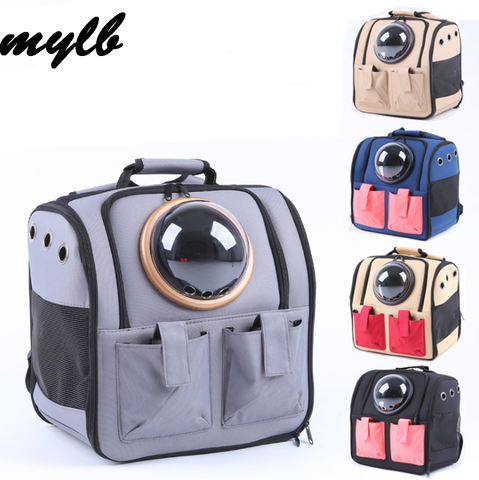 mylb The capsule bag carrying pet cat breathable outdoor portable packaging bag dasyure pets puppy travel backpack for dogs ► Photo 1/1