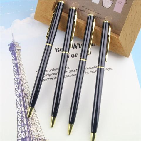 1 Pc Core Metal Ballpoint Pen Rotating Metal Money Clip Metal Luxury Ballpoint Pen High Quality Mb Roller Pen Material Escolar ► Photo 1/6
