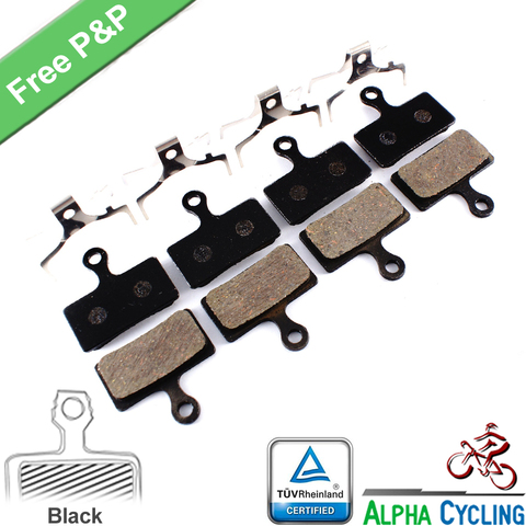 Bicycle Brake Pads For SHIMANO G01S, M9000, Deore XT M8000, SLX M6000, M666, M675, Deore M615, Alfine S700 Disc Brake, 4 Pairs ► Photo 1/6