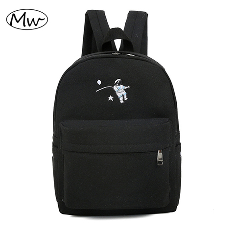 Funny embroidery printing backpack junior high school students schoolbag laptop bag back pack schoolbag for girls gift M111 ► Photo 1/5