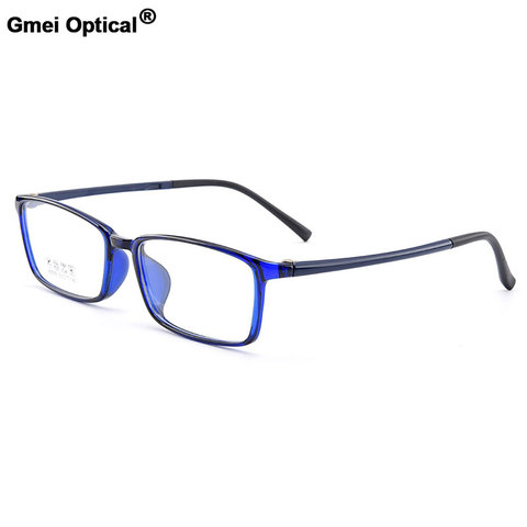 Gmei Optical Urltra-Light TR90 Full Rim Square Men's Optical Eyeglasses Frame Women's Plastic Myopia Presbyopia Spectacles M2005 ► Photo 1/6