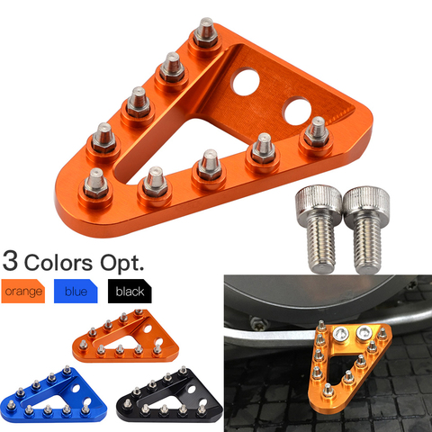 Rear Brake Pedal Step Tip Plate For KTM SX SXF EXC EXCF XC XCF XCW XCFW For Husqvarna 125 150 250 350 450 500 2017-2022 2016 ► Photo 1/6