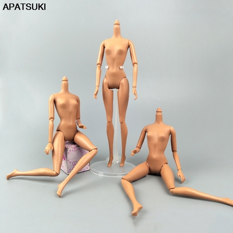 Kids Toy 1/6 11 Jointed DIY Movable Nude Naked Doll Body For 11.5