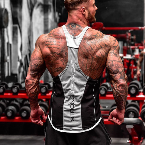 New 2022 Brand mens sleeveless Summer men Tank Tops Clothing Bodybuilding Undershirt Casual Fitness tanktops tees Size M-XXL ► Photo 1/5