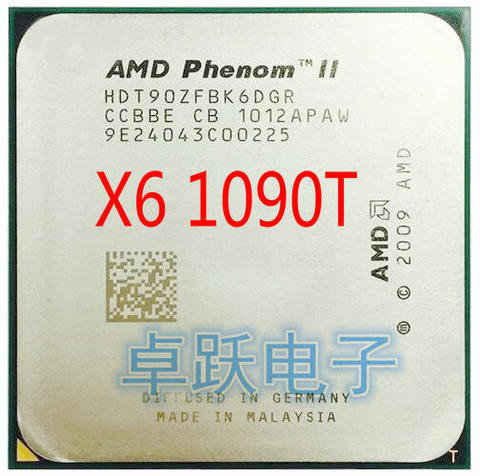 AMD Phenom II X6 1090T X6-1090T 3.2 GHz Six Core CPU Processor Socket AM3 free shipping ► Photo 1/1