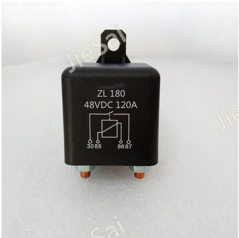high quanlity  high power Start relay and continuous relay Automotive relays 120A 48V DC contactor ► Photo 1/1