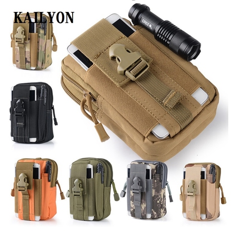 Universal Outdoor Tactical Military Holster Waist Phone Bag Pouch Case for Maze Alpha Cagabi One Caterpillar CAT S60 Cat S31 S41 ► Photo 1/6