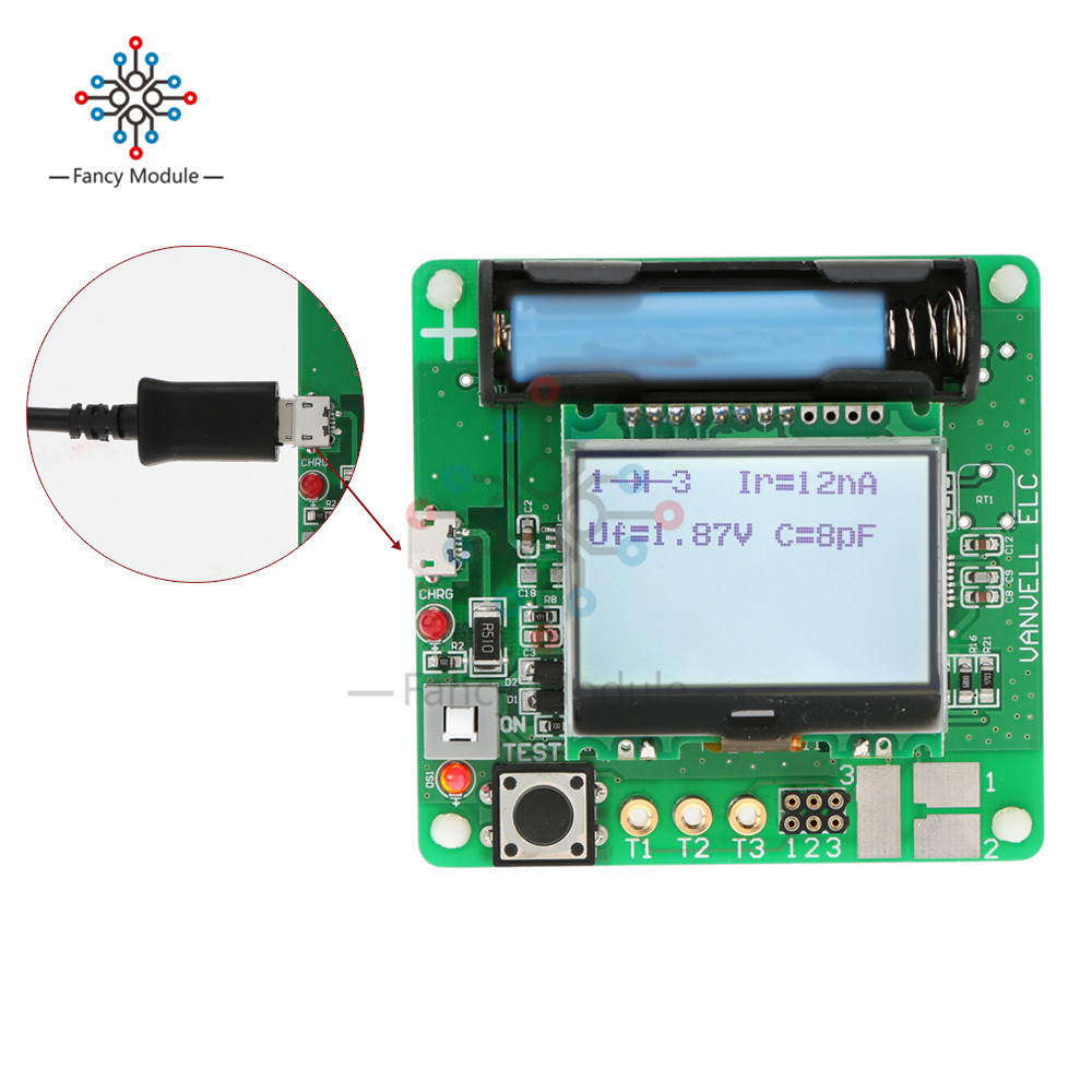 MG328 Digital LCD Tester Transistor Inductor-Capacitor ESR Meter 