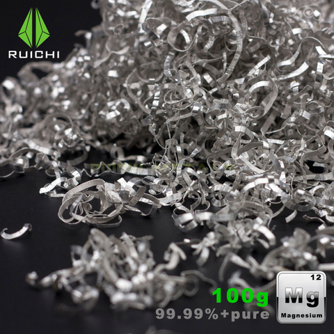 100g Magnesium Chips/Turning /Shaving 99.95% magnesium Metal ► Photo 1/3