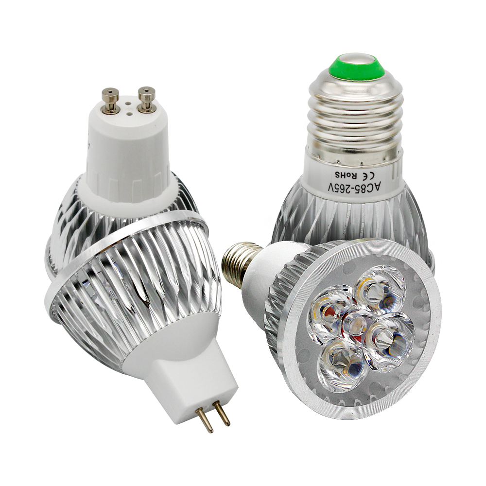 Dimmable LED Spotlight Bulb GU10 MR16 E27 GU5.3 E14 30W Equivalent Lamp AC 110V