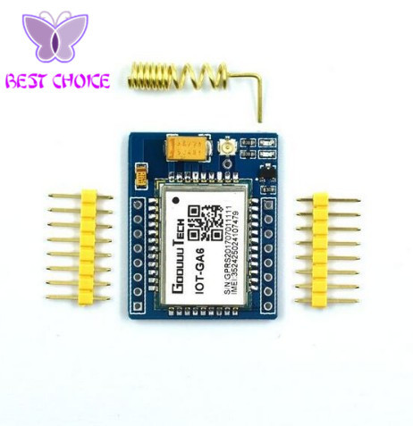 mini A6 GPRS GSM Kit Wireless Extension Module Board Antenna Tested Worldwide Store for SIM800L ► Photo 1/4