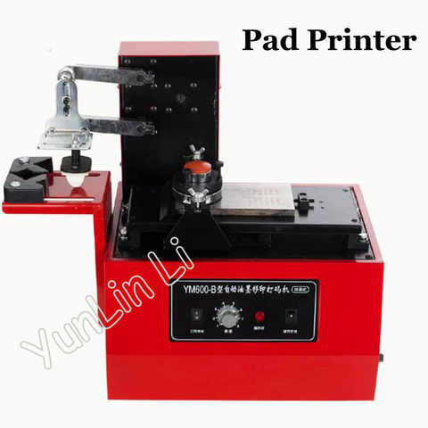 Desktop Electric Pad Printer Round Pad Printing Machine Environmental Protection Type Ink Printer Heat Printing Machine ► Photo 1/6