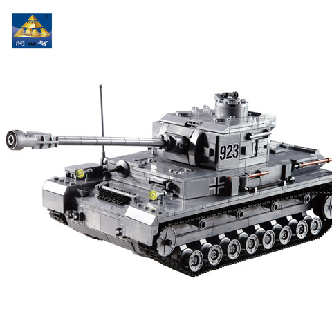 KAZI Large IV Tank 1193pcs Building Blocks Military Army model set Educational Toys for Children Compatible ► Photo 1/3