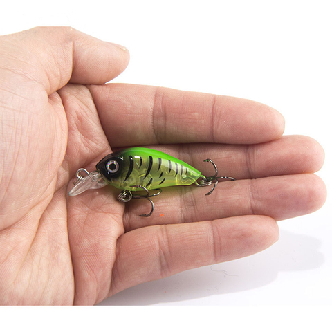 1PCS 4cm 4.5g Swim Fish Fishing Lure Artificial Hard Crank Bait topwater Wobbler Japan Mini Fishing Crankbait lure ► Photo 1/6