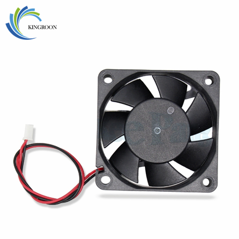New 6015 Cooling Fan 12 Volt 60mm 3D Printers Parts 3 pin Brushless 6CM DC Fans Cooler Radiator Part Quiet Accessory 60*60*15 mm ► Photo 1/5
