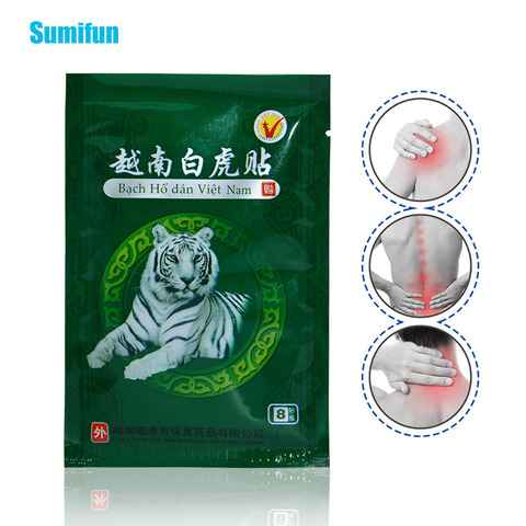 48Pcs Vietnam White Tiger Balm Medical Plasters Chinese Herbal Arthritis Body Joints Pain Relief Capsicum Patches Ointment D0965 ► Photo 1/6