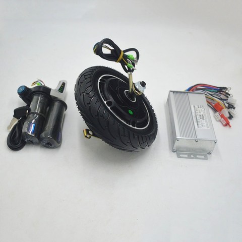 36V 48V 350W electric scooter kit 8inch motor wheel brushless controller throttle for Scooter electric wheelchair accessories ► Photo 1/6