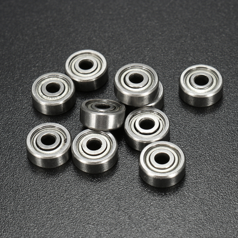 10Pcs/Set 693ZZ Miniature Ball Bearings 2 Types 3*8*4mm Small Double Shielded Miniature Metal Steel Roller Bearing Kit ► Photo 1/6