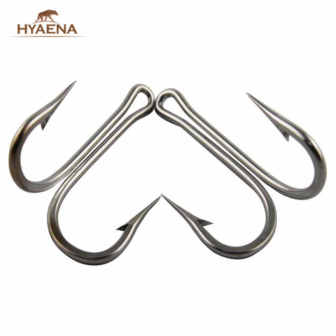 Hyaena 30PCS 7982 Stainless Steel Double Fishing Hooks Big Sharp Double Bait Fishhooks Carp Fishing Tackle ► Photo 1/1