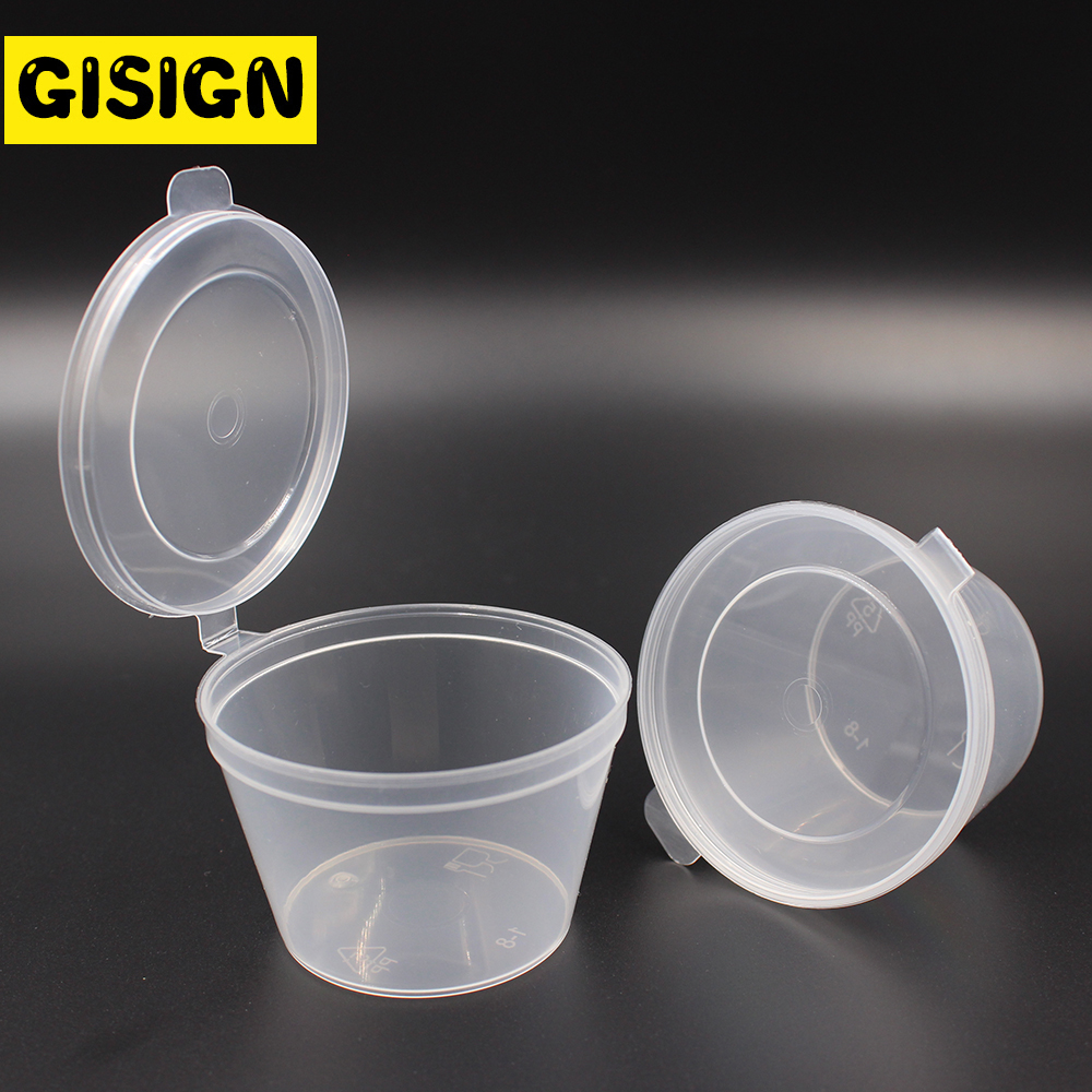 Disposable Plastic Containers  Food Storage Containers Lids - 25pcs  25/27/45ml - Aliexpress