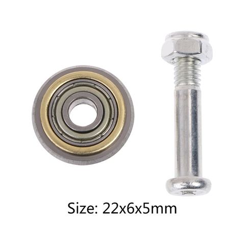 OOTDTY Rotary Bearing Wheel Replacement For Cutting Machine Manual Tile Brick Cutter Accessories 22mm ► Photo 1/6