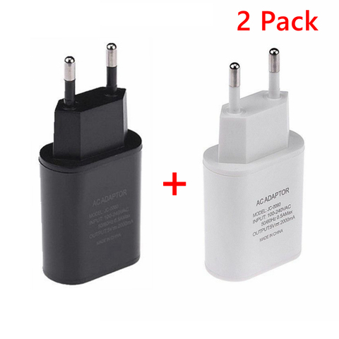 Charger Base, USB Brick,2Pack High Speed Charging Blocks USB Outlet Plug Charger Base Box Plug for iPhone,LG,Sony,Samsung ► Photo 1/6