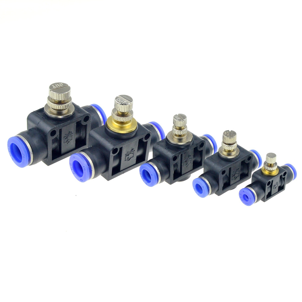 BALL VALVE FITTING Pneumatic Push Fit Connectors Sizes 6mm 8mm 10mm NEW airline 