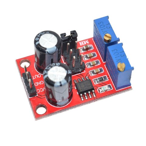 1PCS NE555 pulse frequency, duty cycle adjustable module,square/rectangular wave signal generator,stepping motor driver ► Photo 1/6