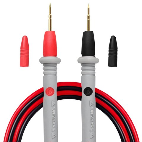 Universal Probe Test Leads Pin for Digital Multimeter Needle Tip Meter Multi Meter Tester Lead Probe Wire Pen Cable 1000V 10A20A ► Photo 1/6