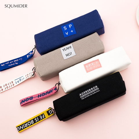 Creative Pencil Case Simple Design Style Zipper Pencil Bags Pen Holders  School Supplies Stationery Pencil Box for Boys or Girls - Price history &  Review, AliExpress Seller - SQUMIDER Stationery Store