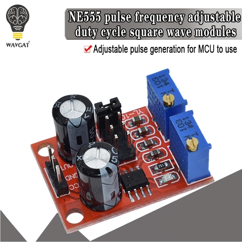 1PCS NE555 pulse frequency, duty cycle adjustable module,square/rectangular wave signal generator,stepping motor driver ► Photo 1/6