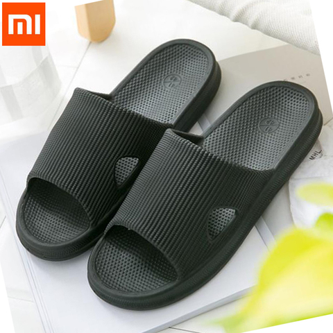 2022 Original Xiaomi mijia Slippers Soft Ladies Man Kids Bathing Sandals Children Casual Shoes Non-slip Home Shower Slippers ► Photo 1/6